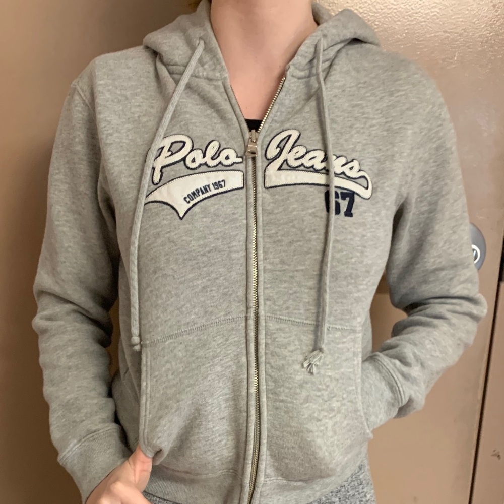 Vintage Polo Ralph Lauren Zip Up Hoodie